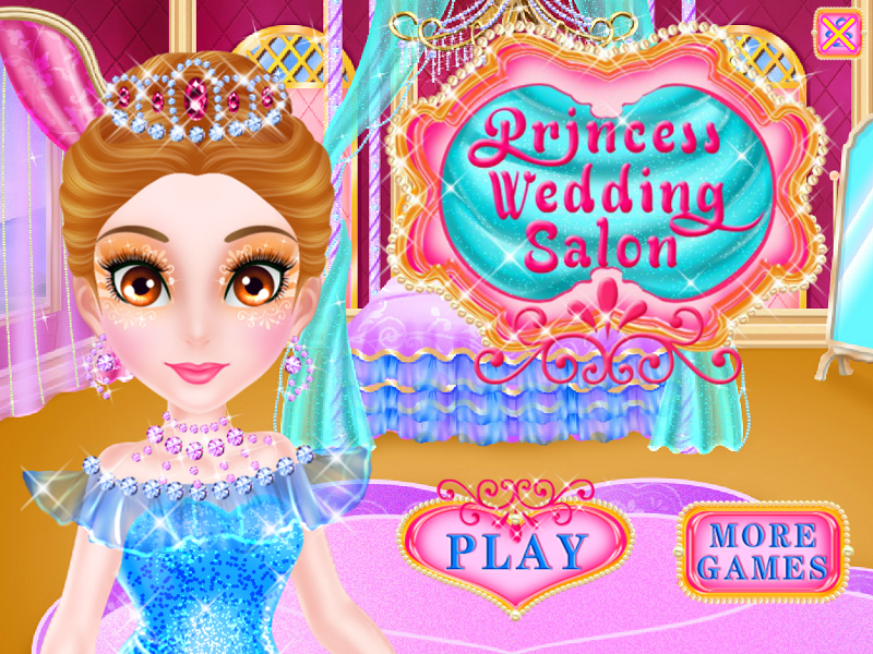 Android application Princess Salon Wedding Games screenshort