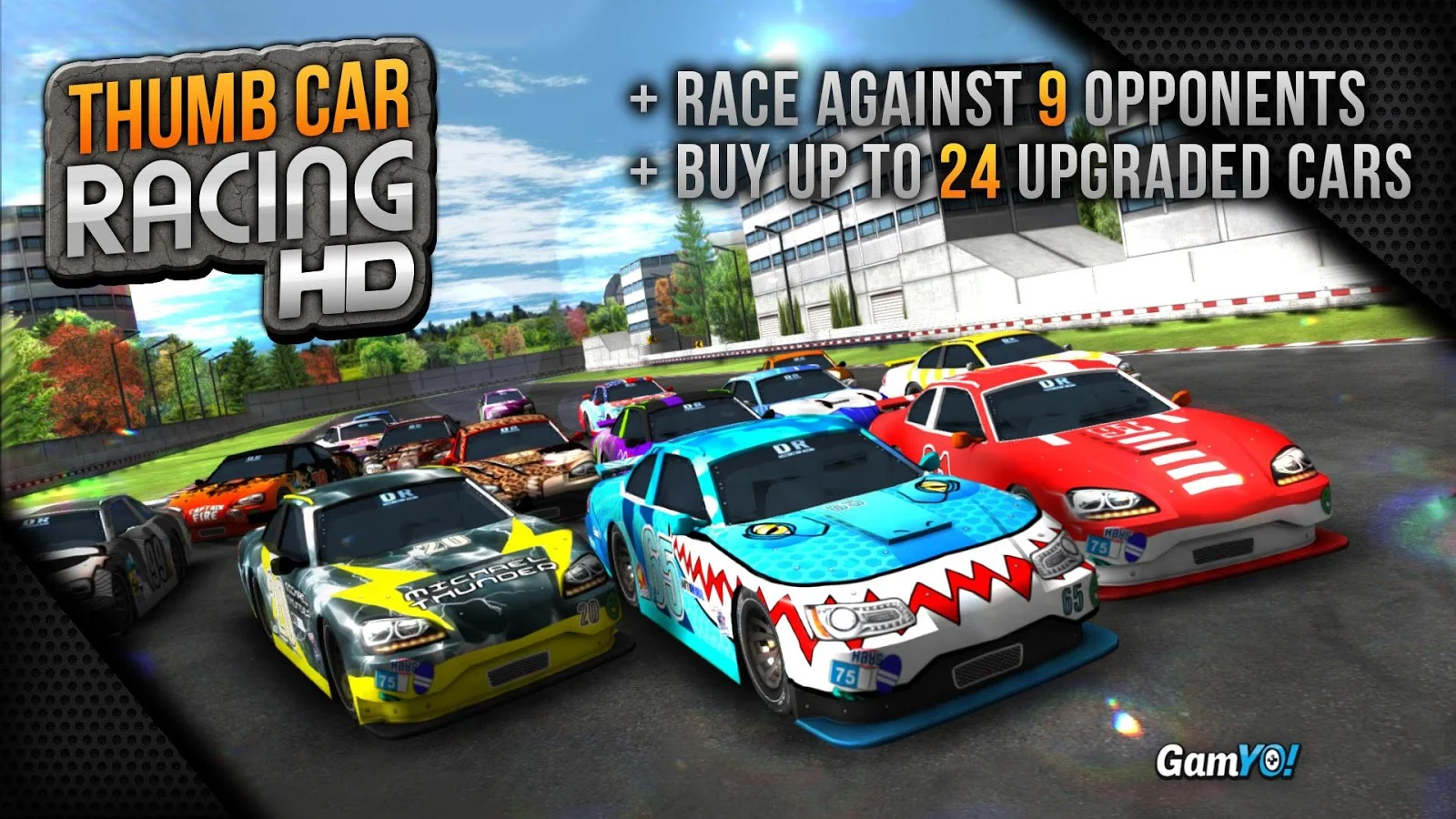   Thumb Car Racing: captura de tela 