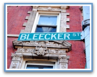 bleecker sign