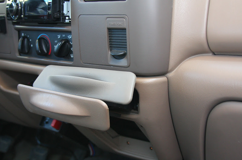 1999 f250 cup holder upgrade