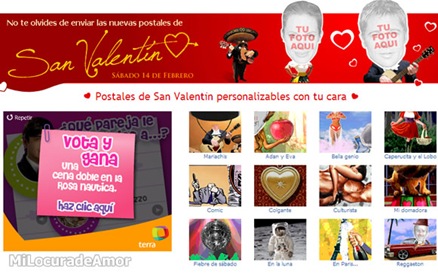 postales de san valentin. Postales de San Valentín