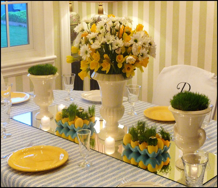 Easter table 2010 007