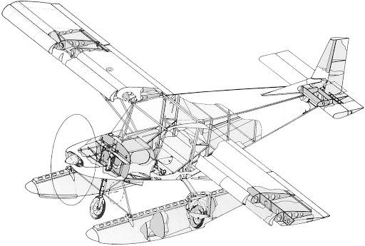 Чертежи самолета стол 701 Just aircraft superstol чертежи