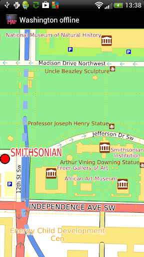 Washington DC offline map