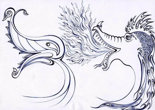 seyyed amin nabipoor اثر سید امین نبی پور  اسلیمی دهن اژدری دهان اژدری شکل سر اژدها اژدرها اژدر dragon leaf eslimi بحثی پیرامون نقوش اسلامی طراحی با خودکار اثر سید امین نبی پور جالب ترین بخش اسلیمی طرحی موسوم به دهان اژدری است و تصویر نه (9) گویای آن است که چگونه شکل سر اژدها (= اژدرها = اژدر ) با ساده شدن به این صورت در آمده است. dragon arabesque motif motives