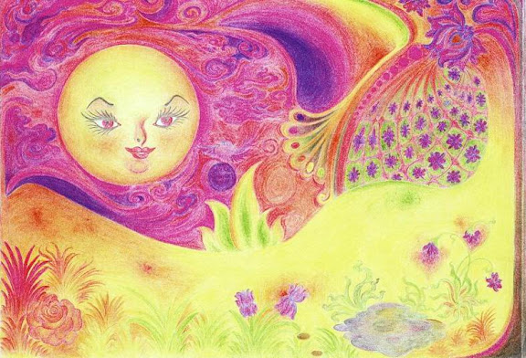 خورشید خانم نقاشی سید امین نبی پور sun love seyyed amin nabipoor painting خورشيد خانم خورشيد خانوم خورشيد خانومي خانمي آفتاب آفتابي تابان تابنده عالمتاب عالم تاب عشق