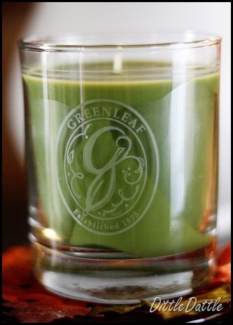 Greenleaf candle