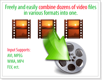 影片合併好工具§ Free AVI/MPEG/WMA/MP4/FLV Video Joiner - 靖技場