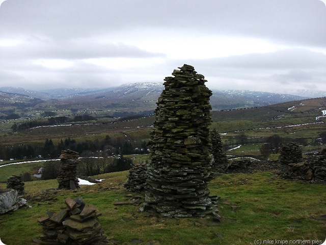 cairn in a group of cairns