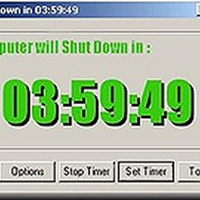Shutdown Utility software
