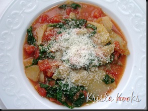 Krista Kooks Potato, Spinach and Tomato Soup 3