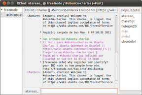 0056_XChat: atareao_ @ FreeNode - -ubuntu-charlas (+Fcnt)