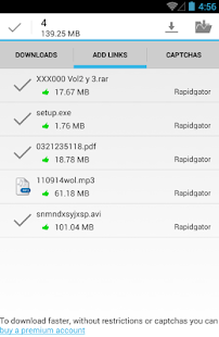 Free Download Downloader for Rapidgator APK for Android