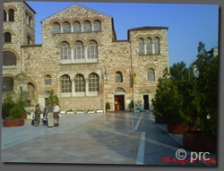 Catedra din tesalonic cu moastele Sfantului Dimitrie
