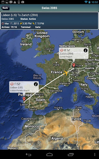 Zurich Airport +Flight Tracker