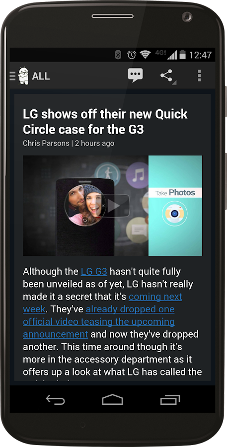 AC App for Android™ - screenshot