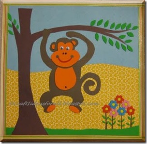 Monkey Nursery Wall Art