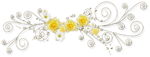 Imagem para face barrinha esttica divisria flores amarelas 994
