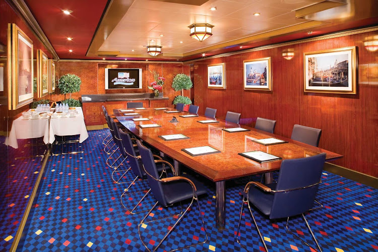 For guests who want to get some work done during their cruise, Norwegian Jade has rooms designed especially for business meetings and conferences.