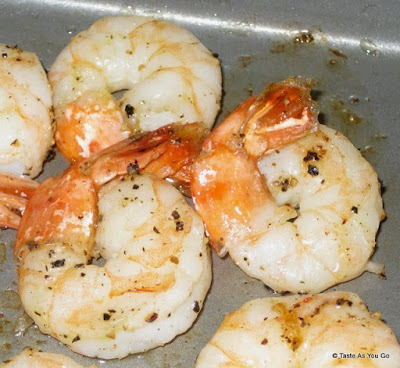 Roasted Shrimp - Photo by Michelle Judd of Taste As You Go
