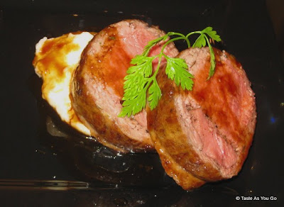 Colorado Lamb Roast with Potato Puree - Photo by Taste As You Go