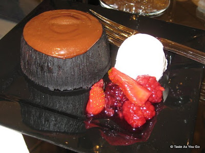 Dark Chocolate Melt Away Cake - Photo by Taste As You Go
