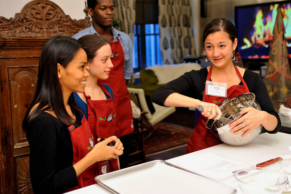 Baking Cookies at the Hershey's Baking Party and Cookie Exchange at Robert Verdi's Luxe Laboratory in New York, NY | Photo Courtesy of JSH&A Public Relations