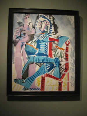 Standing Nude and Seated Musketeer by Pablo Picasso at the Metropolitan Museum of Art in New York, NY - Photo by Taste As You Go
