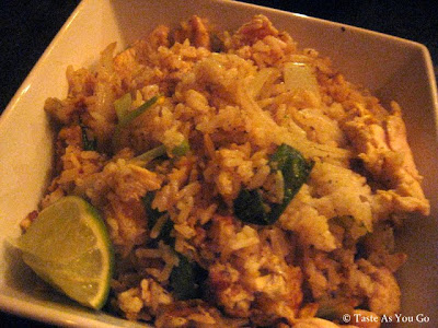 Thai Fried Rice with Chicken at Boyd Thai in New York, NY - Photo by Taste As You Go