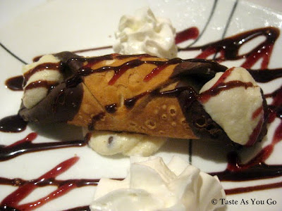 Cannoli at Le Figaro Cafe in New York, NY - Photo by Taste As You Go