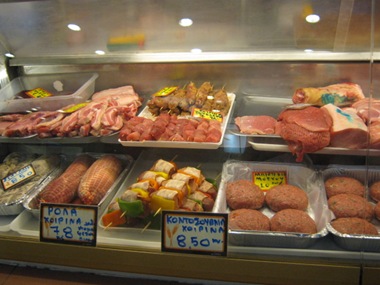 chania market butcher