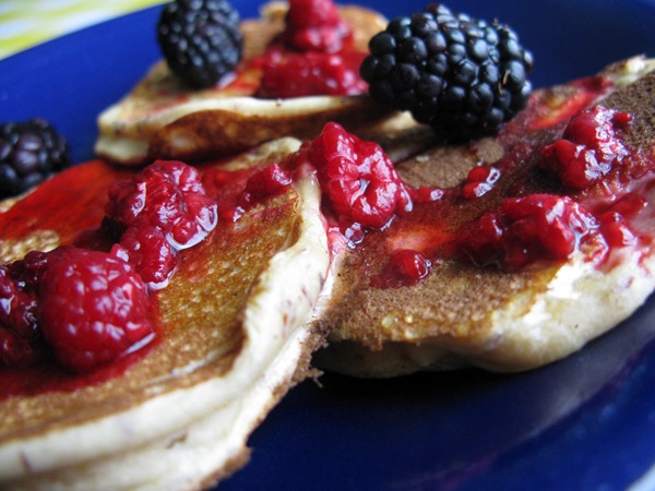 pancakes closeup