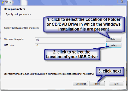 install windows from usb 4