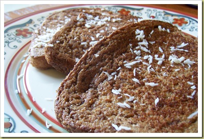 Gingerbread French Toast 2
