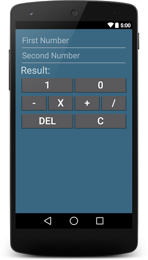 Simple Binary Calculator