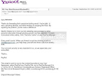 Free Paypal Security Alert