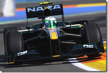 Kovalainen con la Lotus