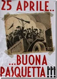 Manifesti fascisti a Roma