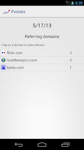 Pxstats - Flickr Stats Android Screenshots 1