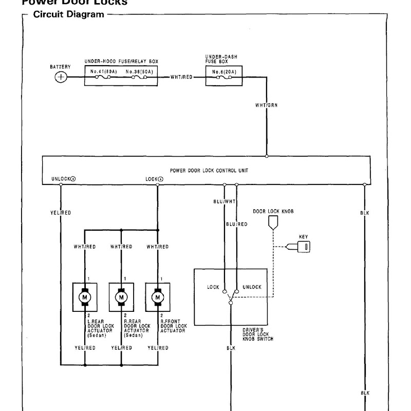 1992 Honda Civic Wiring Diagram