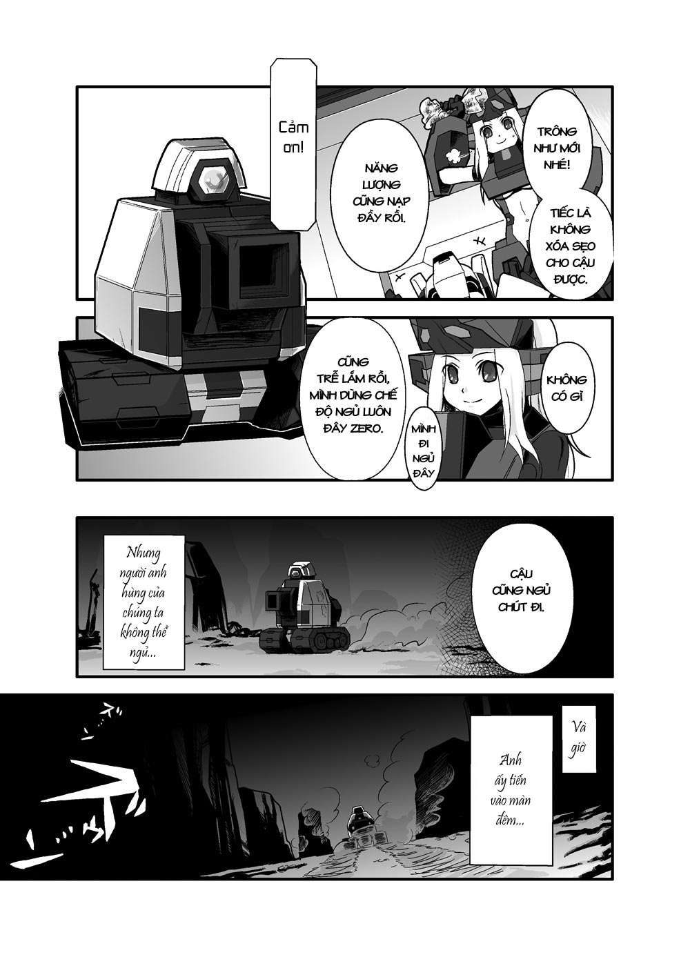 Cosmic Break Manga chap 3