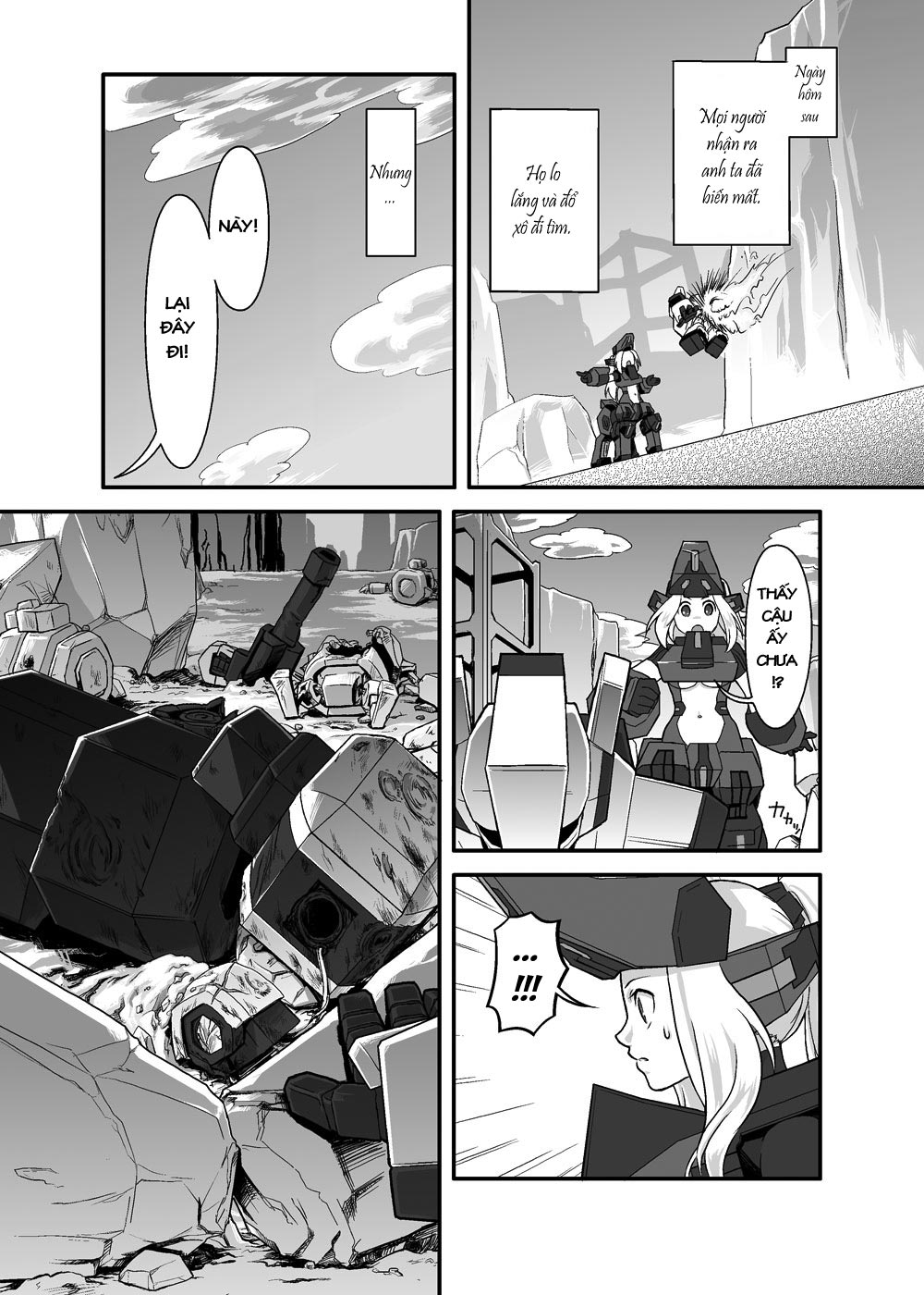 Cosmic Break Manga chap 3