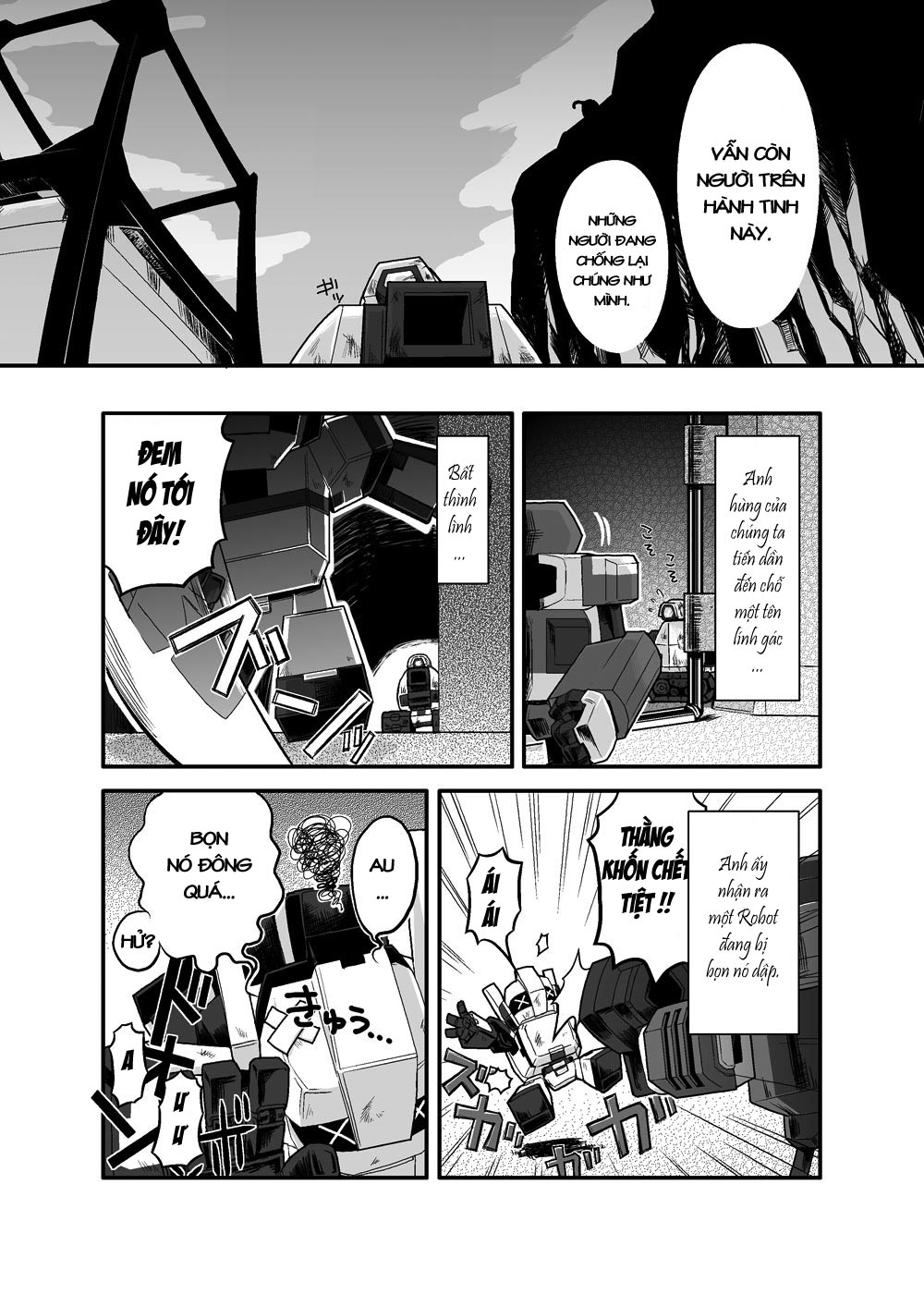 Cosmic Break Manga chap 3