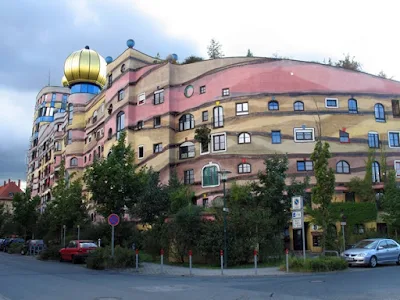 Forest Spiral - Hundertwasser Building (Darmstadt, Germany)