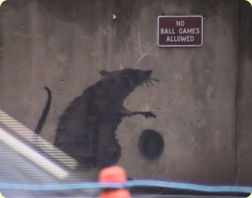banksy art tattoos. And Street Art by Banksy
