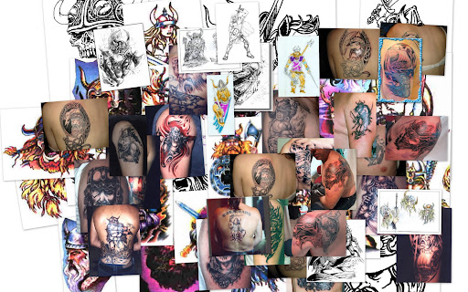 Fantasyworld 01 Tattoo Motive