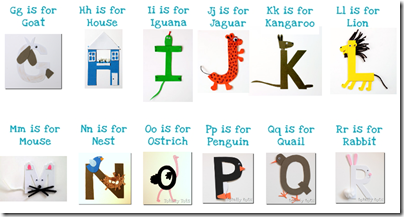 ABC alphabet crafts