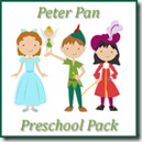 Peter Pan Preschol Pack Button