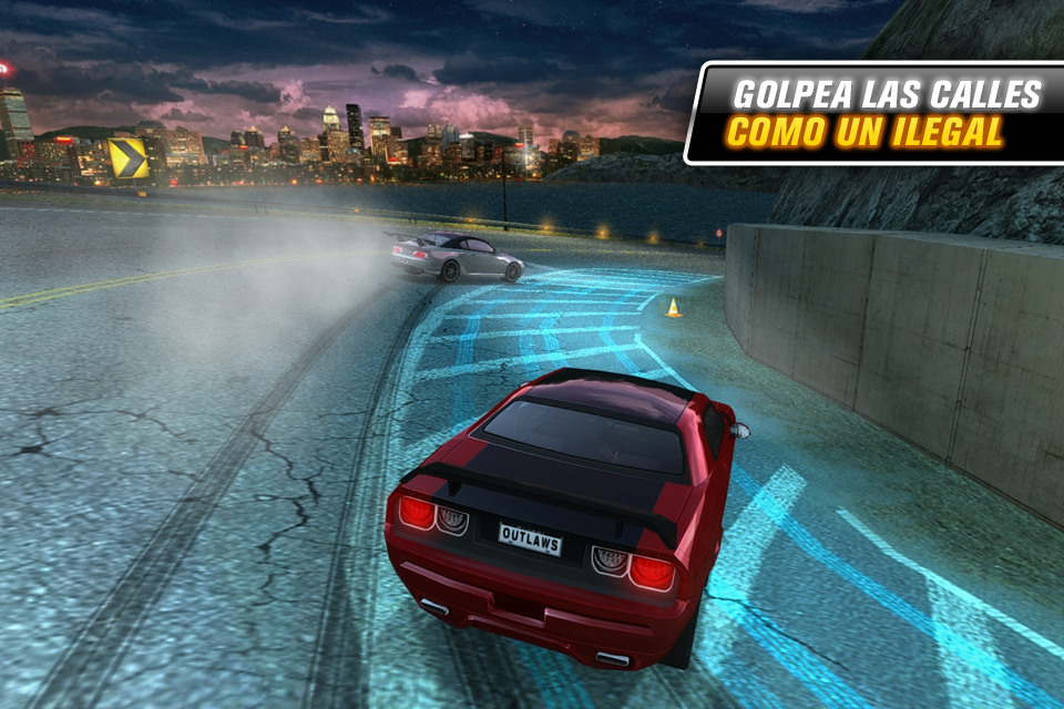 Android application Drift Mania: Street Outlaws screenshort