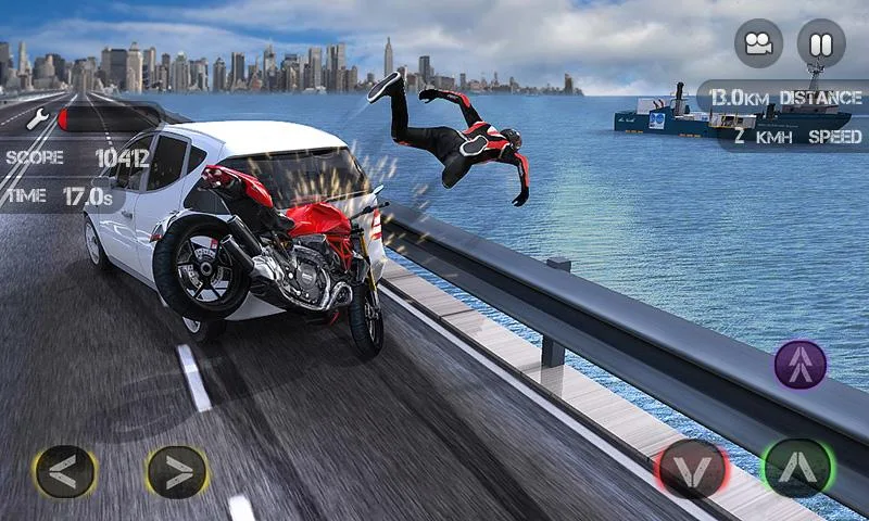 Race the Traffic Moto FULL - screenshot